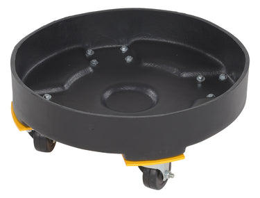 DRUM DOLLY HD POLY BLACK 30 GALLON